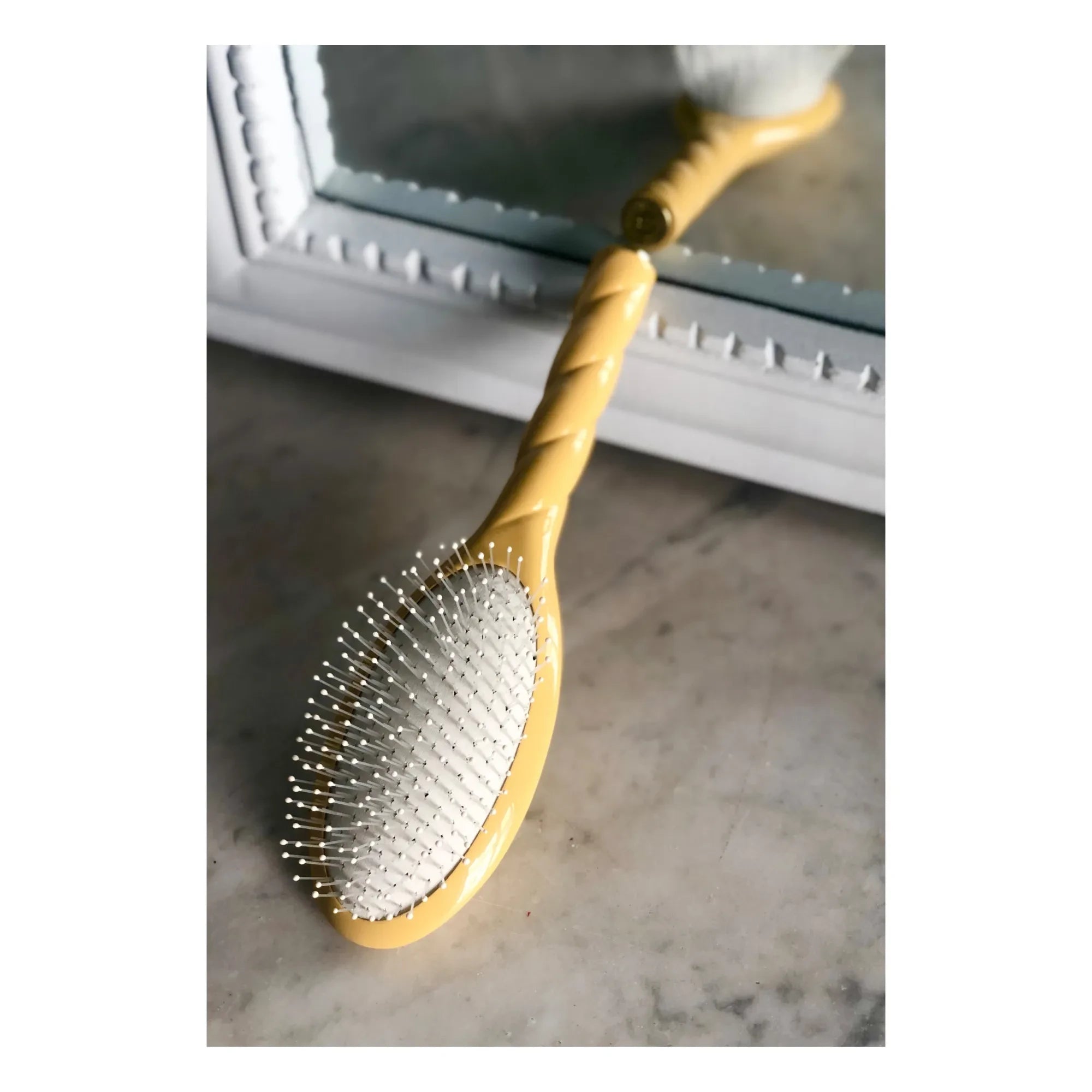 La Bonne Brosse - Cepillo de pelo Milagro N°4 - Desenredado y Masaje | Amarillo