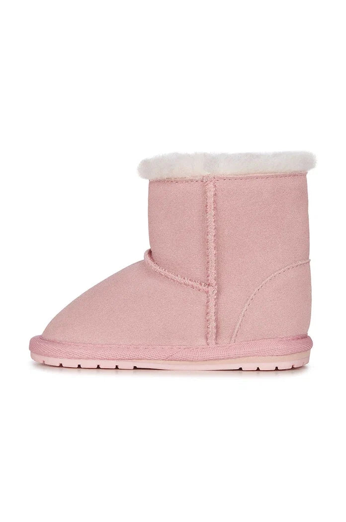 Bota de nieve de ante Emu Australia Toddle para niños