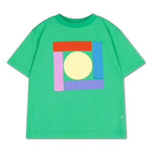 Repose AMS - Camiseta gráfica de algodón orgánico | Verde