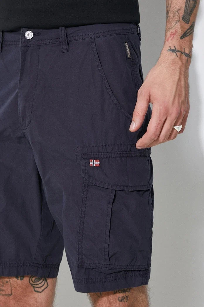 Napapijri Noto 2.0 Pantalón Corto de Algodón