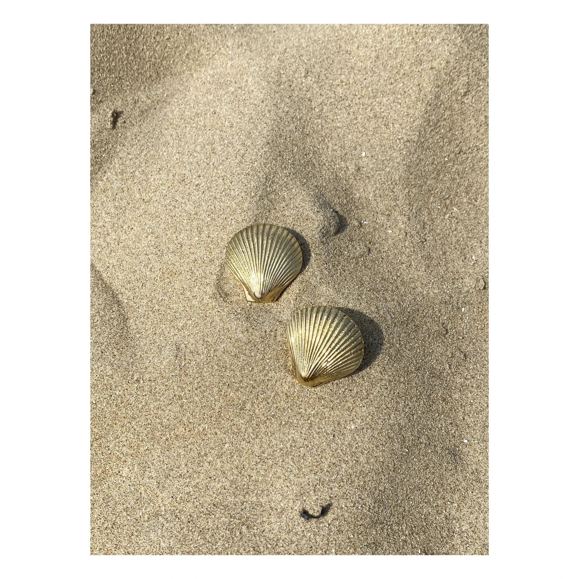 Doing Goods - Pomo de puerta Shell dorado