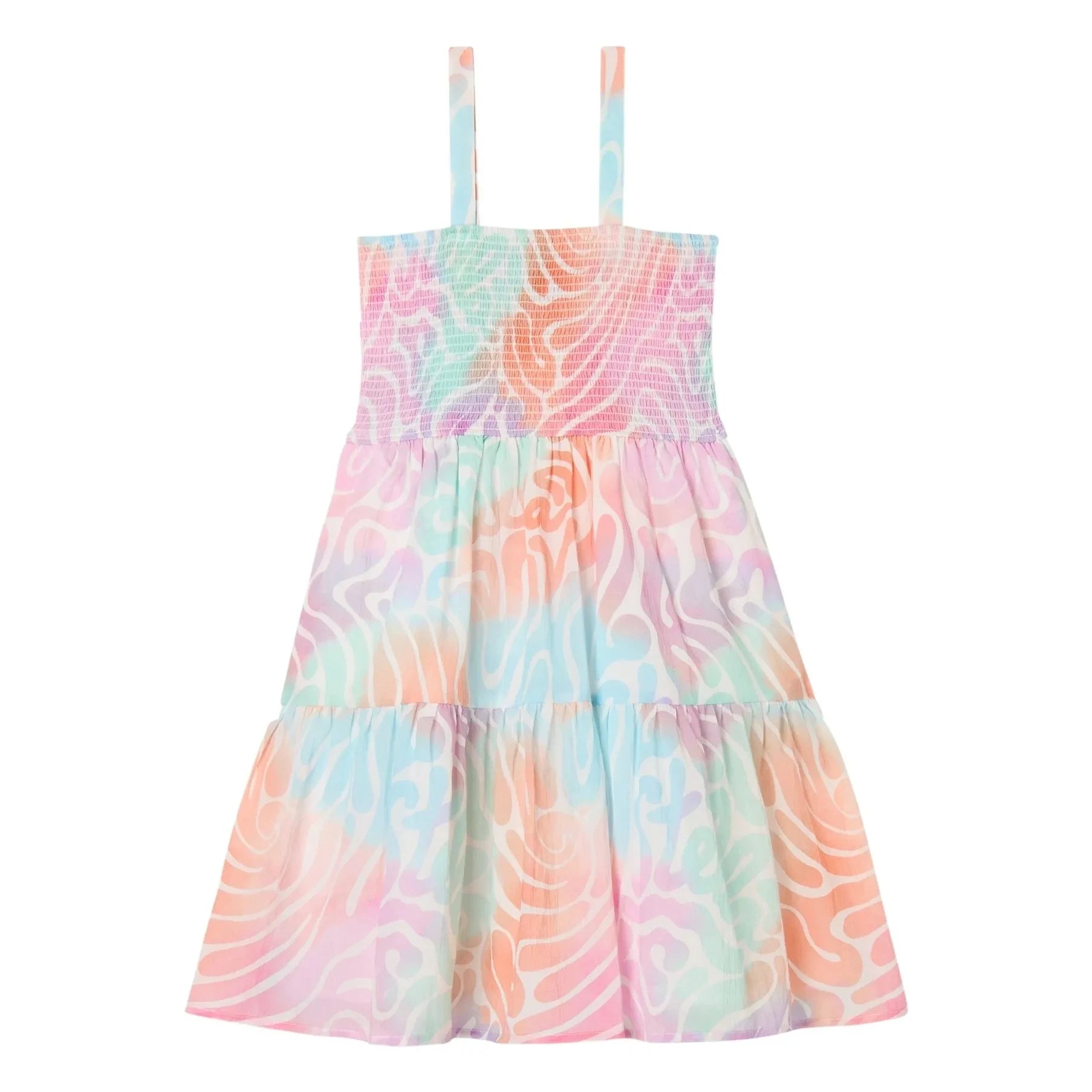 Stella McCartney Kids - Vestido Cebra Rosa