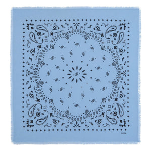 Kujten - Bandana de cachemir Hachiko | Azul