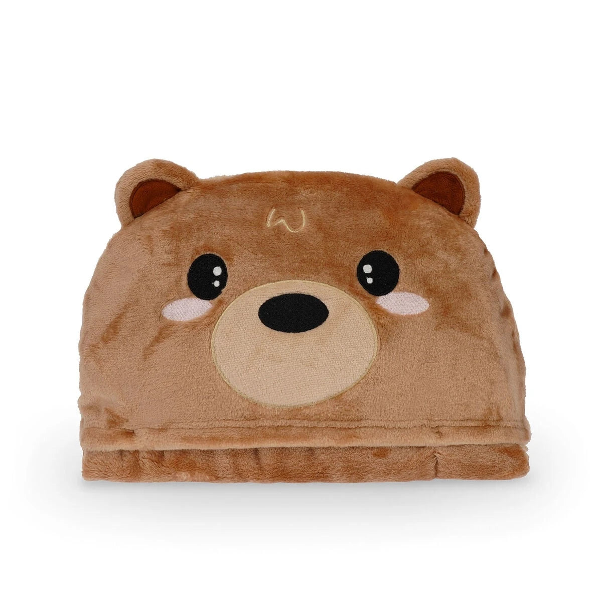 Legami - Manta con capucha de oso de peluche - Abrazos acogedores