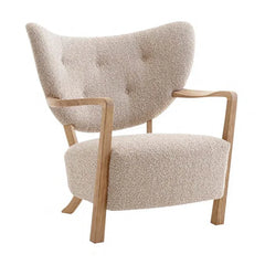 & Tradición - Sillón Wulff ATD2, Estructura de Roble | Beige