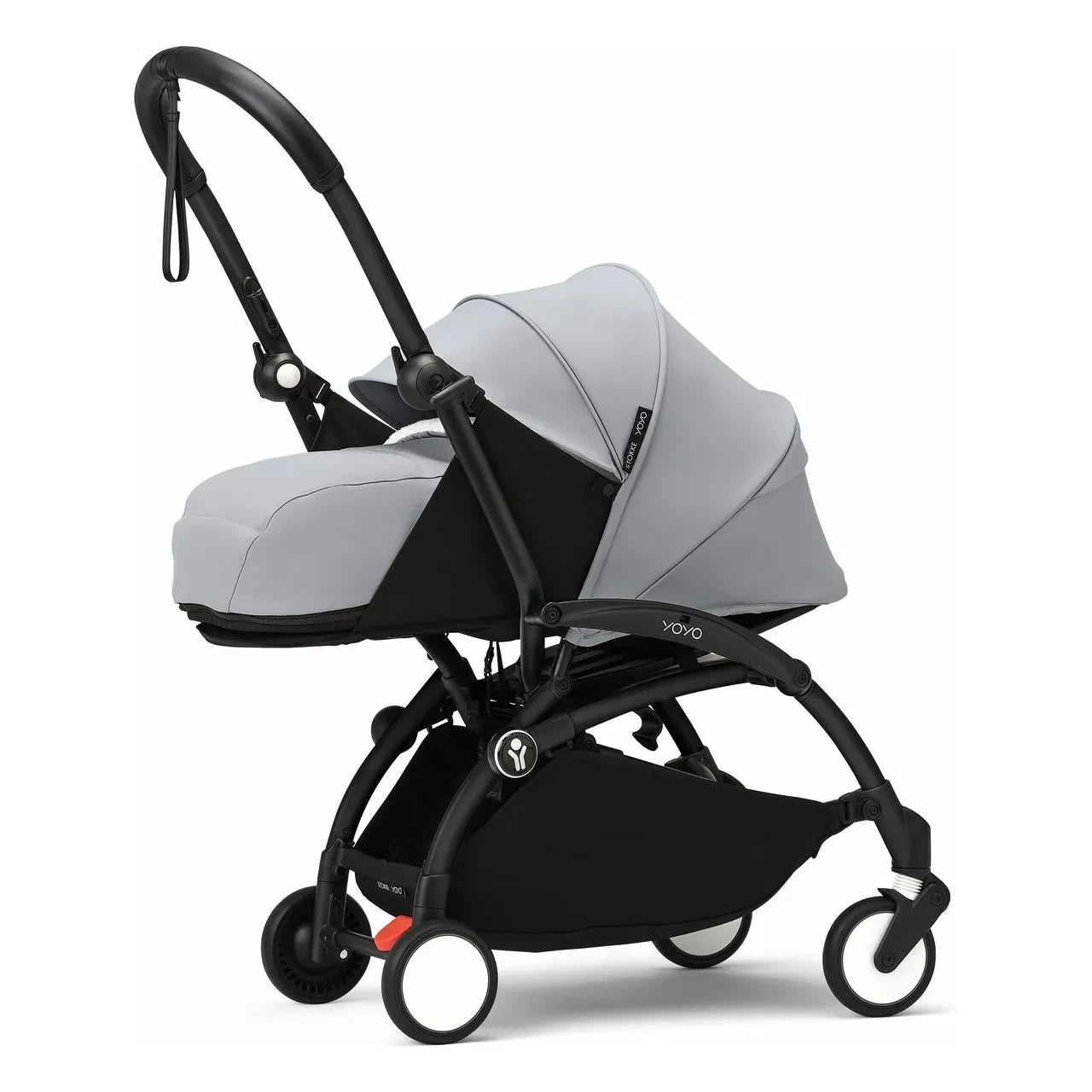 Stokke® - Cochecito de bebé YOYO³ 0+ para recién nacido Marco negro | Stone