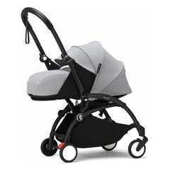 Stokke® - Cochecito de bebé YOYO³ 0+ para recién nacido Marco negro | Stone