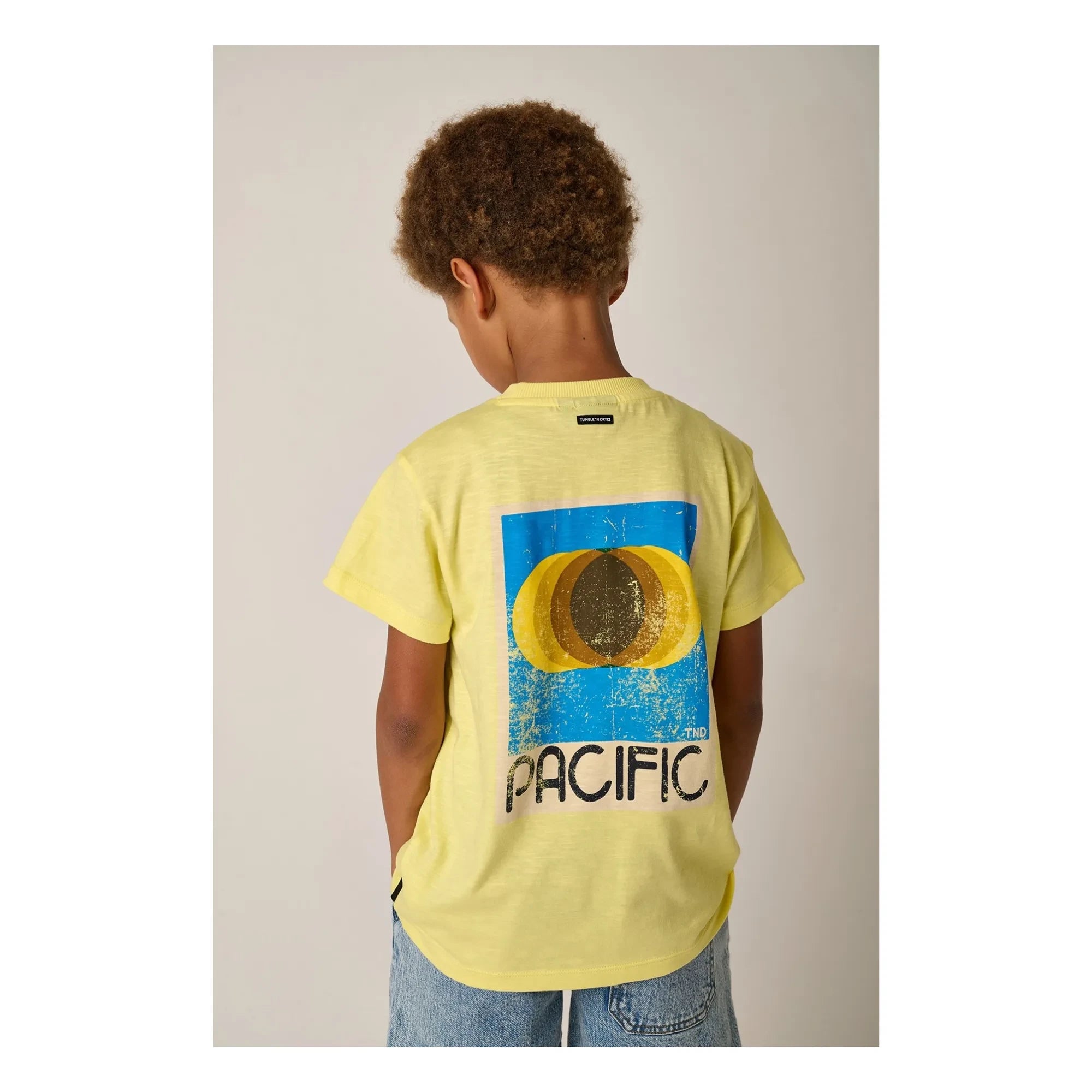 Tumble N'Dry - Camiseta de algodón orgánico Reef Soleil | Amarillo
