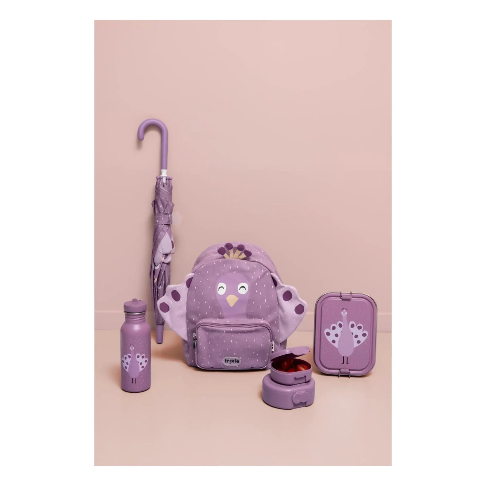 Trixie - Mrs. Peacock 500 ml su şişesi | Mor