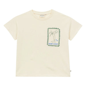 Arsène et Les Pipelettes - Camiseta Surf Camp de algodón orgánico | Crudo
