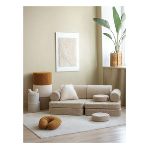 Wigiwama - Sofá modular de peluche | Beige