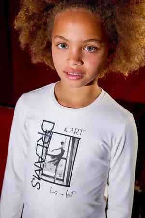 Blusa de manga larga Mayoral para niños