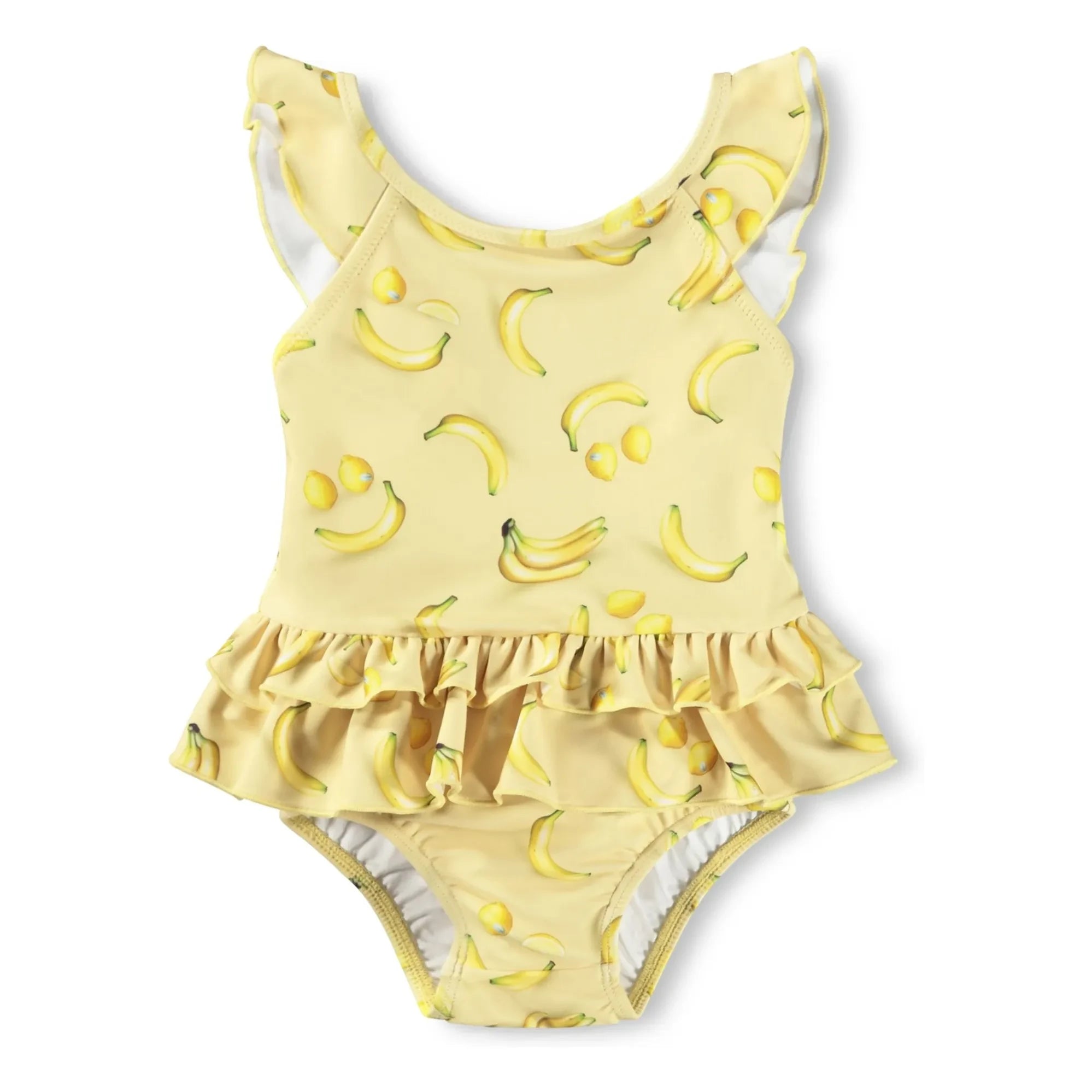 Molo - Bañador Nalani con estampado de plátanos | Amarillo