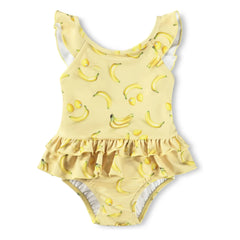 Molo - Bañador Nalani con estampado de plátanos | Amarillo