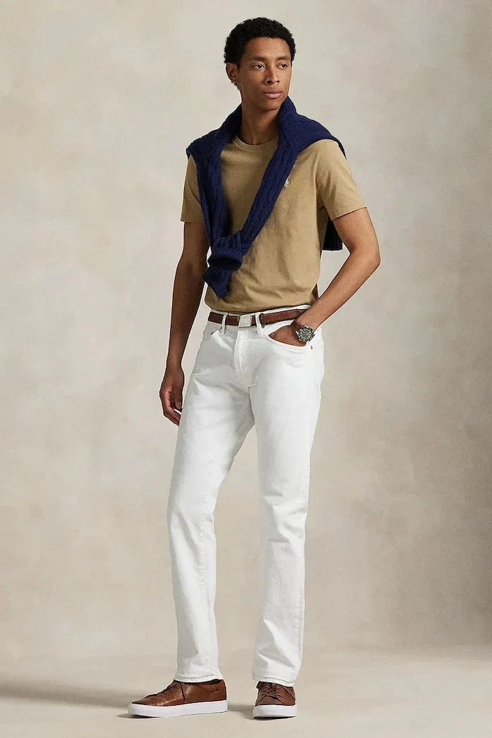 Camiseta básica de algodón Polo Ralph Lauren para hombre
