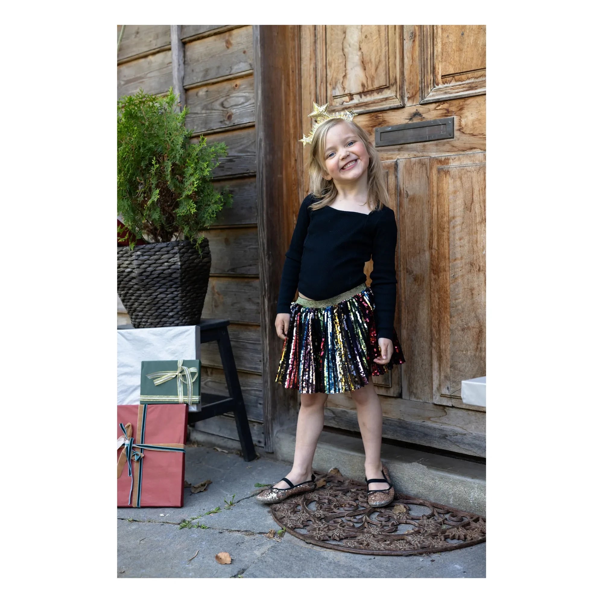 Great Pretenders - Falda de lentejuelas reversibles