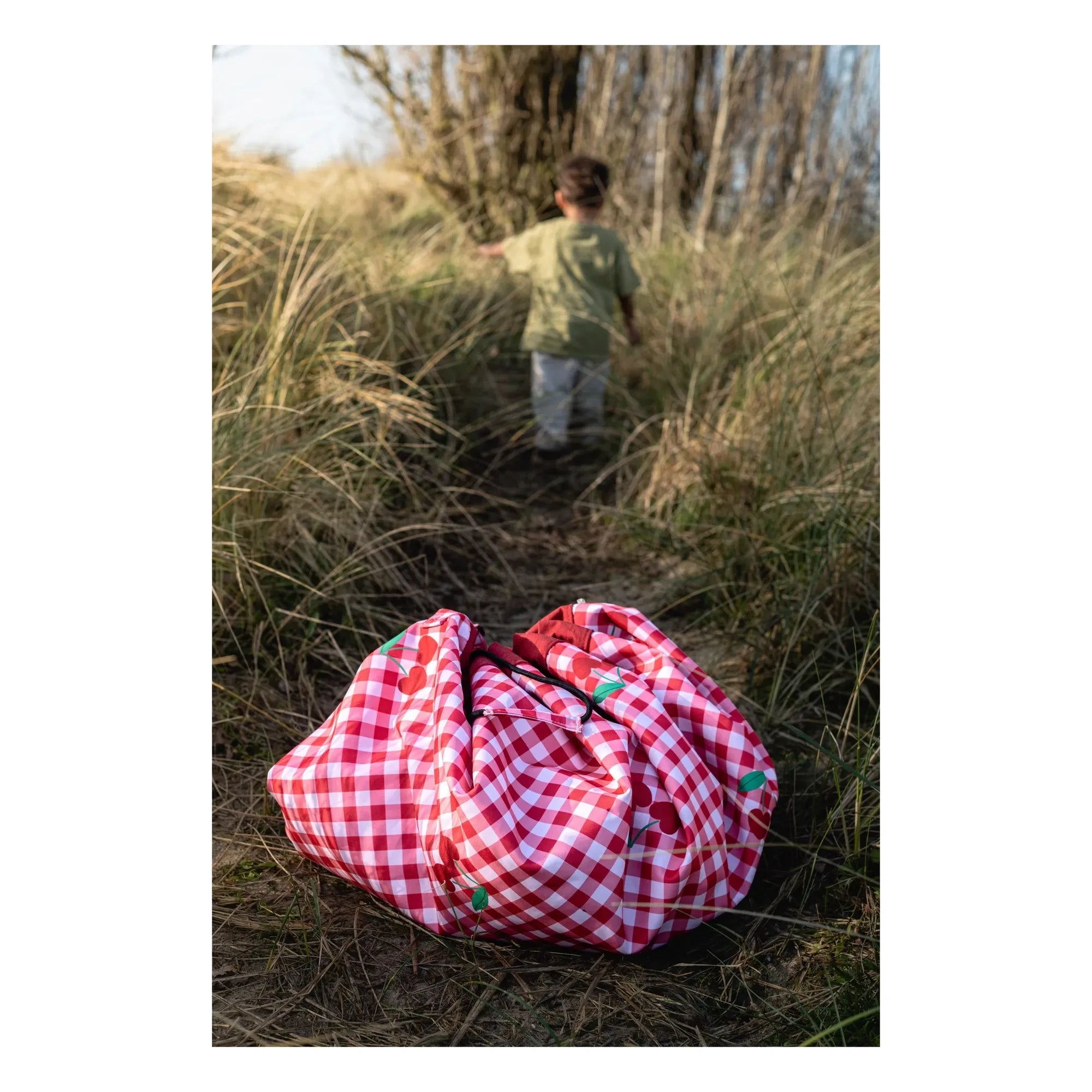 Play and Go - Bolsa/Manta de Juego para Exteriores Noomad - Picnic | Rojo