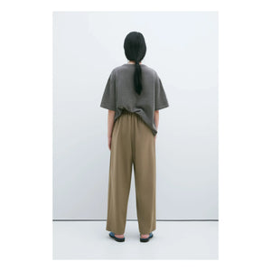Cordera - Pantalones de Lana Virgen con Bolsillos | Camel