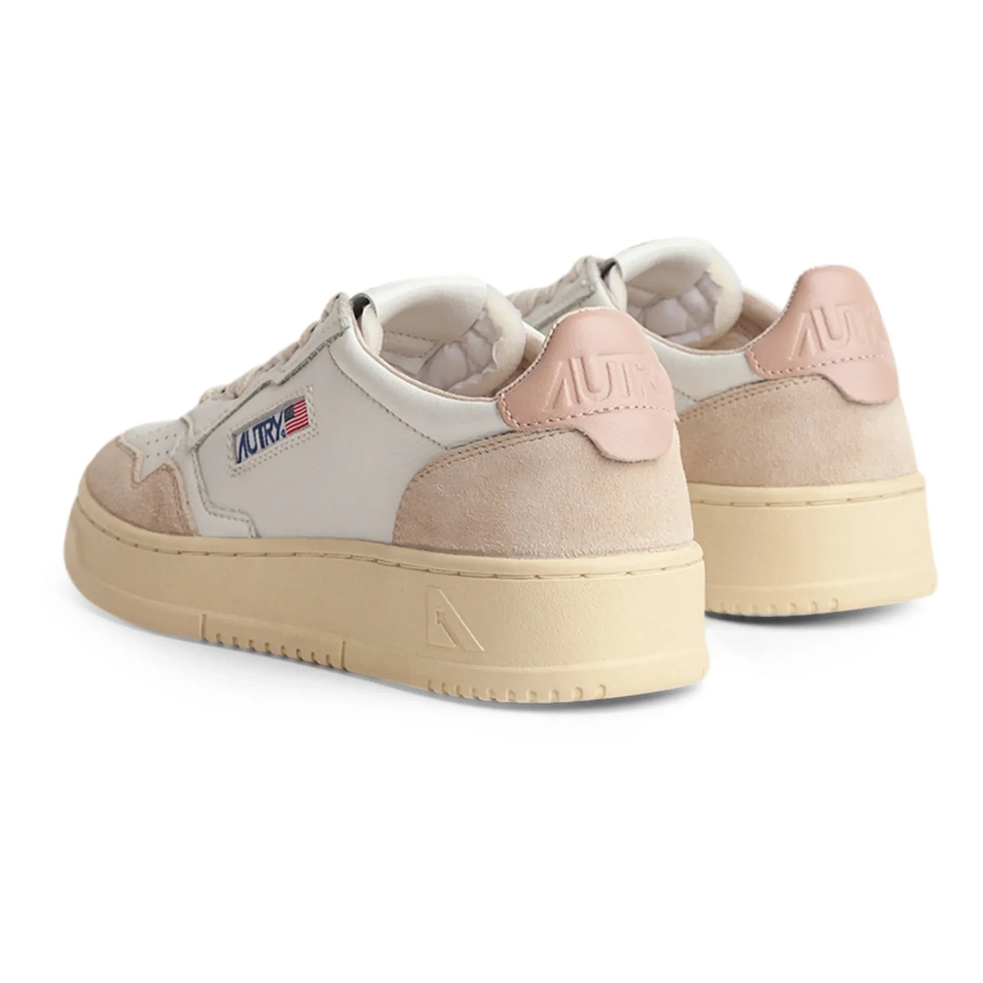 Autry - Zapatillas bajas de piel y ante Medalist | Rosa pálido