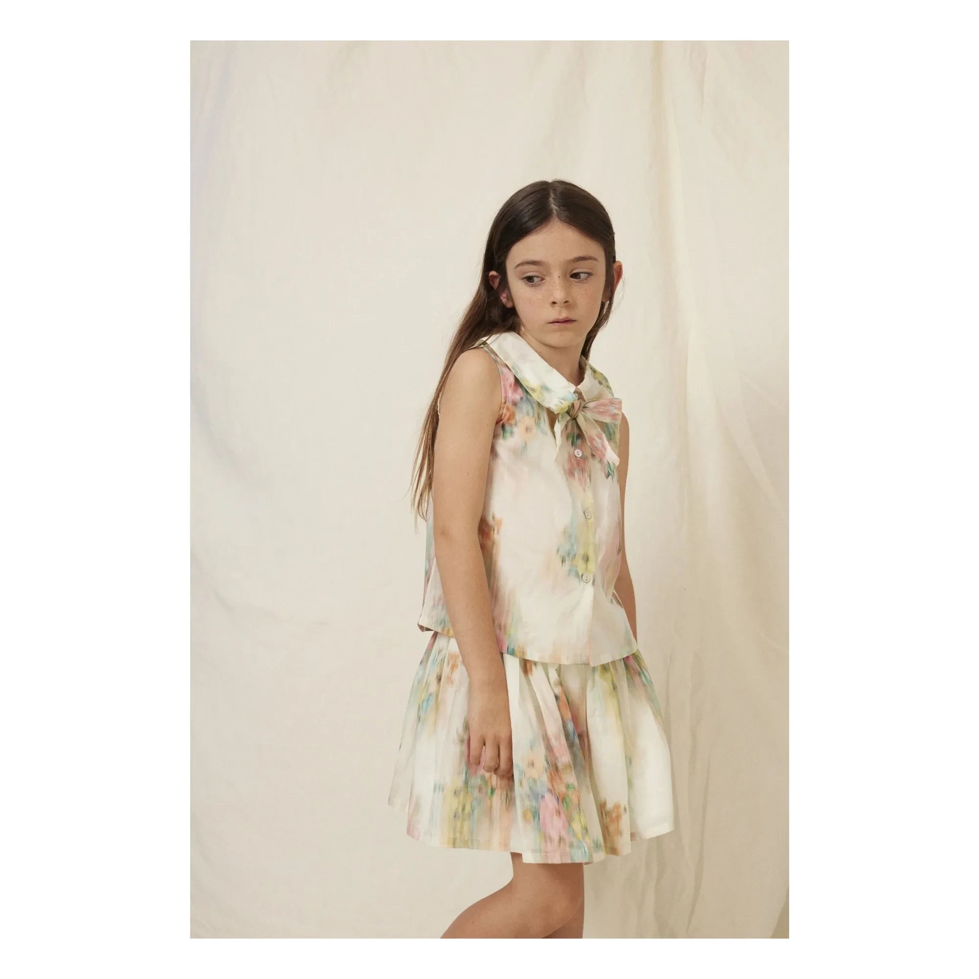 Bebe Organic - Falda Paris Aquarelle | Crudo