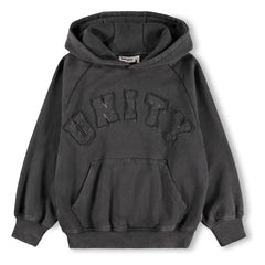 Sudadera de algodón orgánico Molo - Mic Unity | Gris oscuro