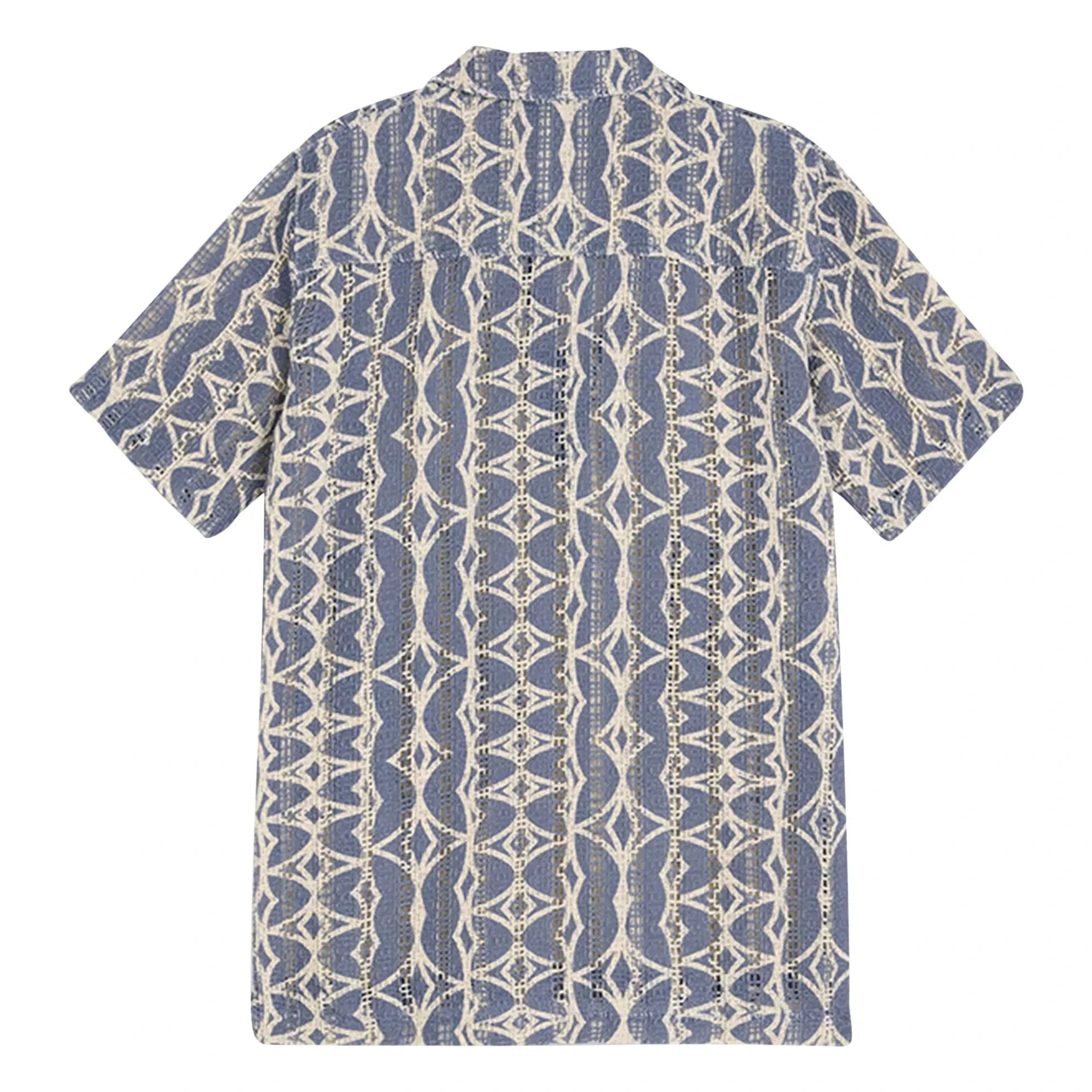 OAS - Vestido polo de ganchillo Arko Nuri | Azul