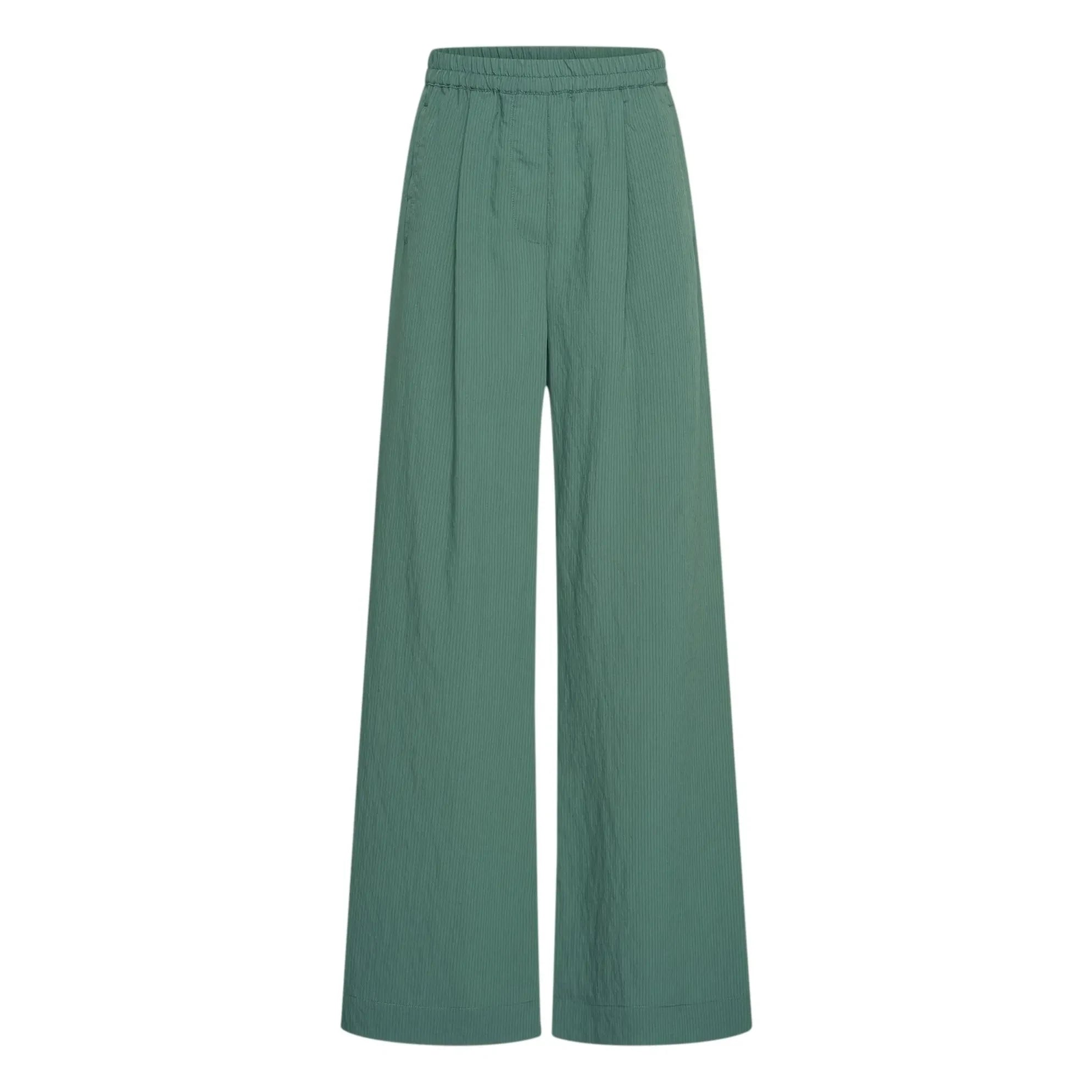 By Bar - Celin Pantalones a Rayas | Verde