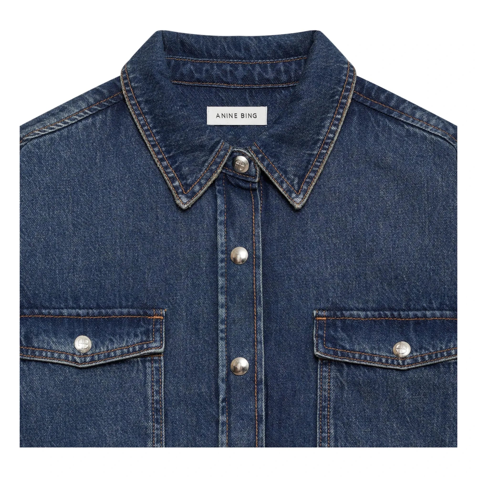 Anine Bing - Camisa vaquera Paxton | Azul