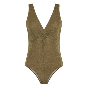 Momoni - Traje de baño Tularosa de una pieza | Bronce