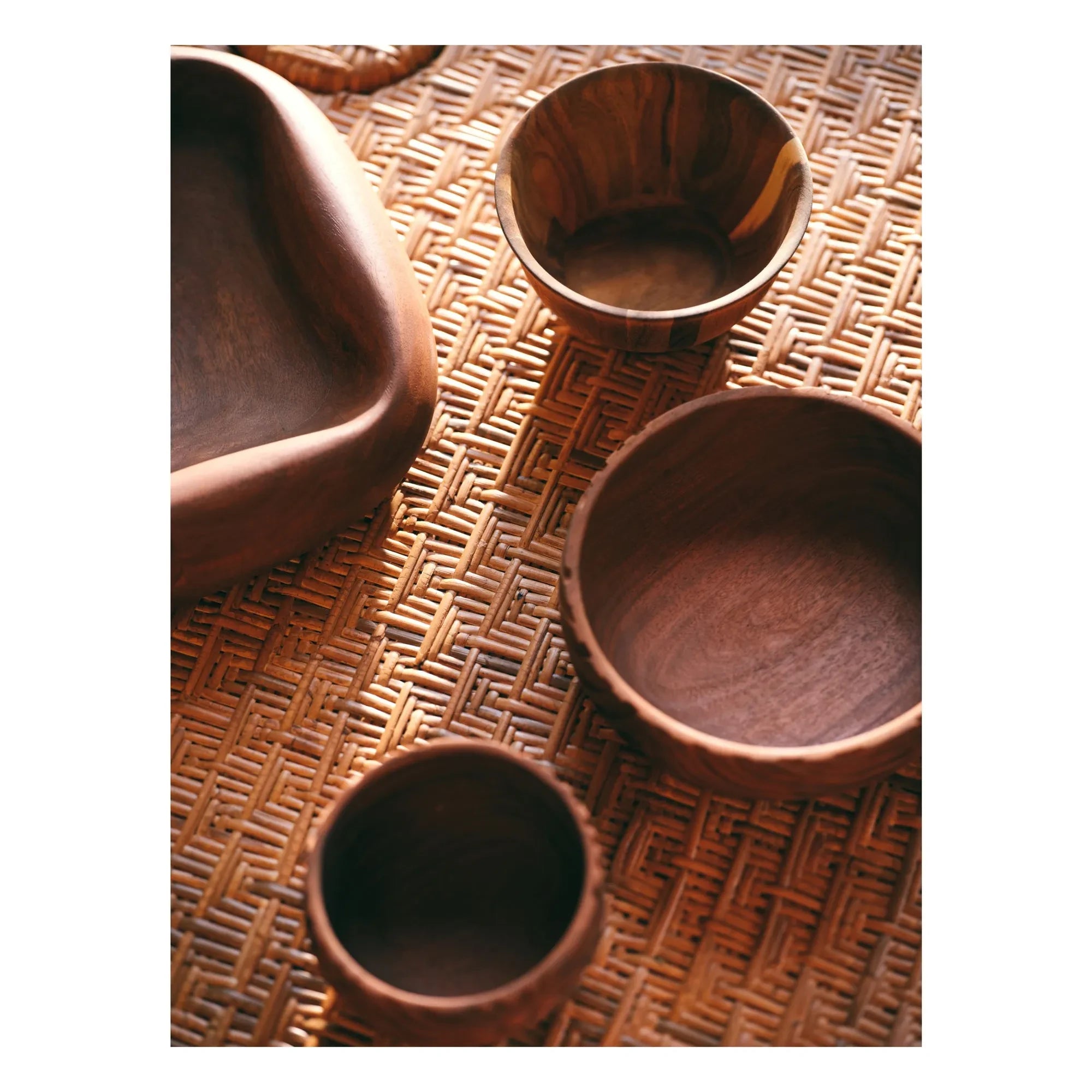 HKliving - Plato de madera | Natural