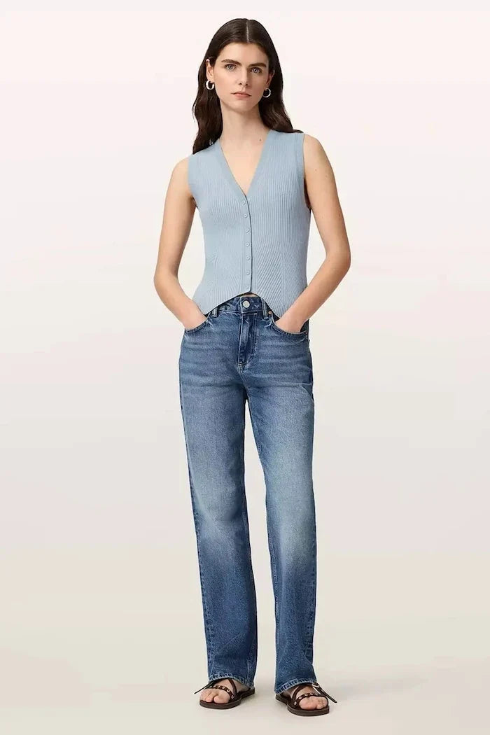 Top de viscosa AllSaints para mujer