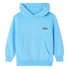 American Vintage - Sudadera con Capucha Izubird | Azul claro