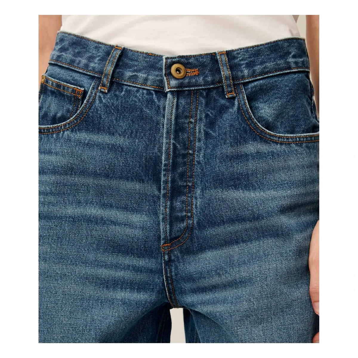 Sessùn - Jeans de Algodón Orgánico Bagur | Azul