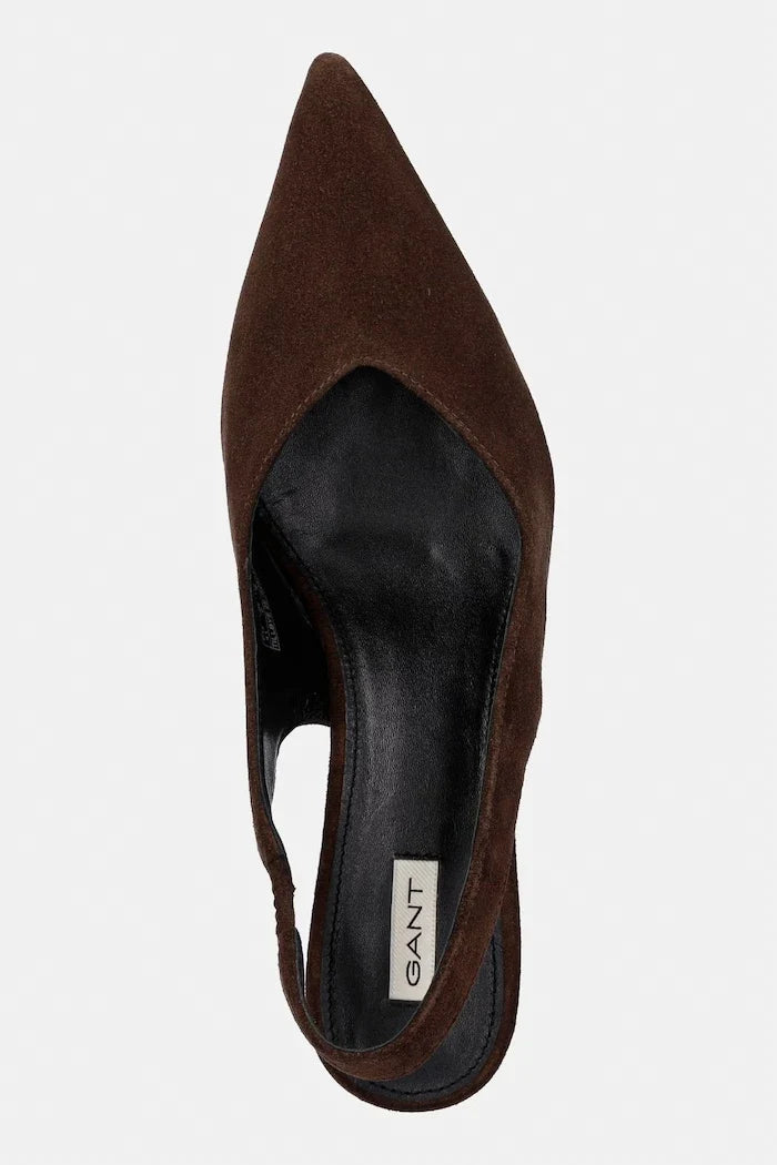 Zapatos de gamuza con tacón bajo grueso Tillbye de Gant