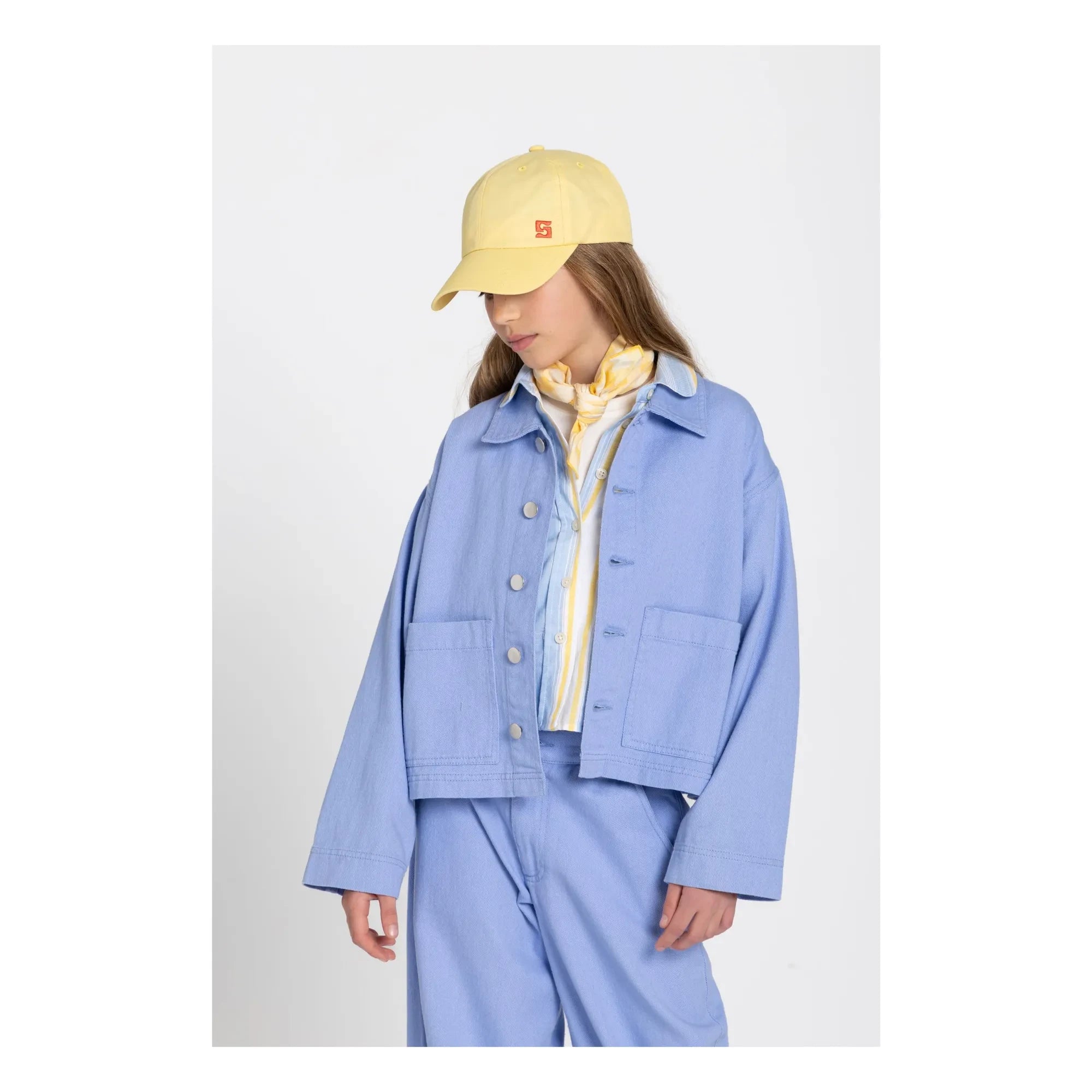 Smallable Kid - Gorro arrugado | Amarillo claro