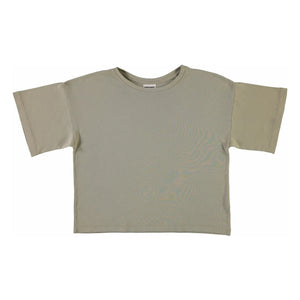 Poudre Organic - Camiseta Rib de Aguacate - Colección Mujer | Verde oliva