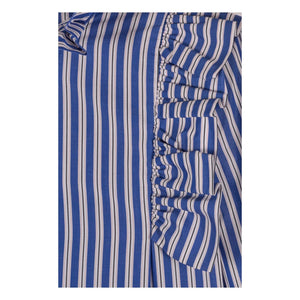 Maria de la Orden - Blusa de rayas de algodón Mizou | Azul