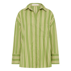 Faithfull the Brand - Camisa de rayas Clemente | Verde