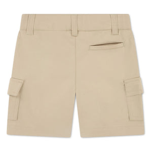 Lacoste - Bermudas Cargo de Algodón Orgánico | Beige