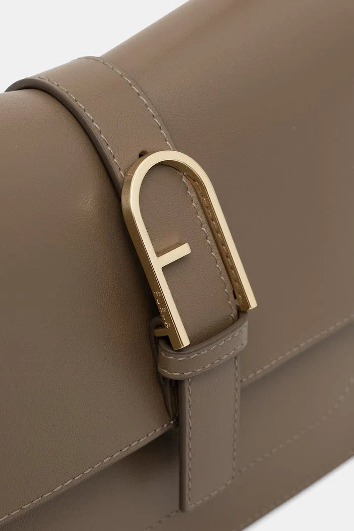 Bolso bandolera de cuero para mujer Furla