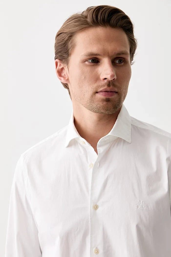 Camisa elástica de algodón para hombre Marc O'Polo