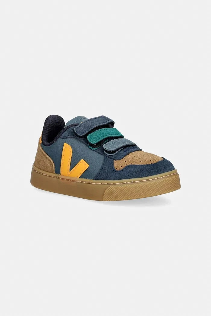 Zapatillas deportivas de piel Veja Small V-10 para niño