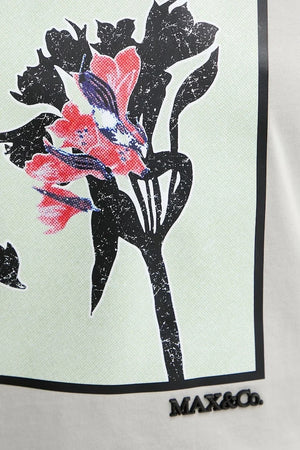 Max&Co. camiseta de algodón para mujer MCOOGNUNO
