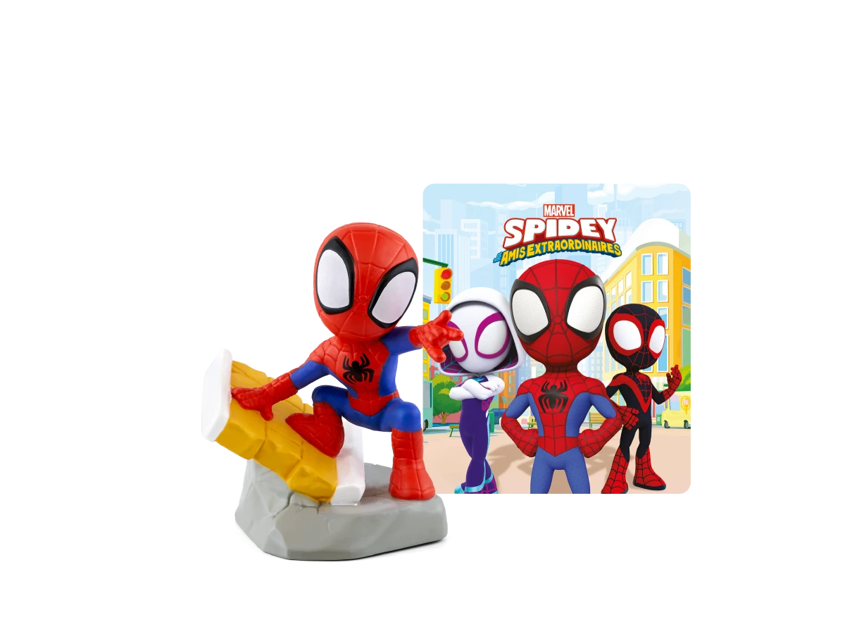 Tonies - Spidey en Francés - Marvel Spidey y sus Fantásticos Amigos