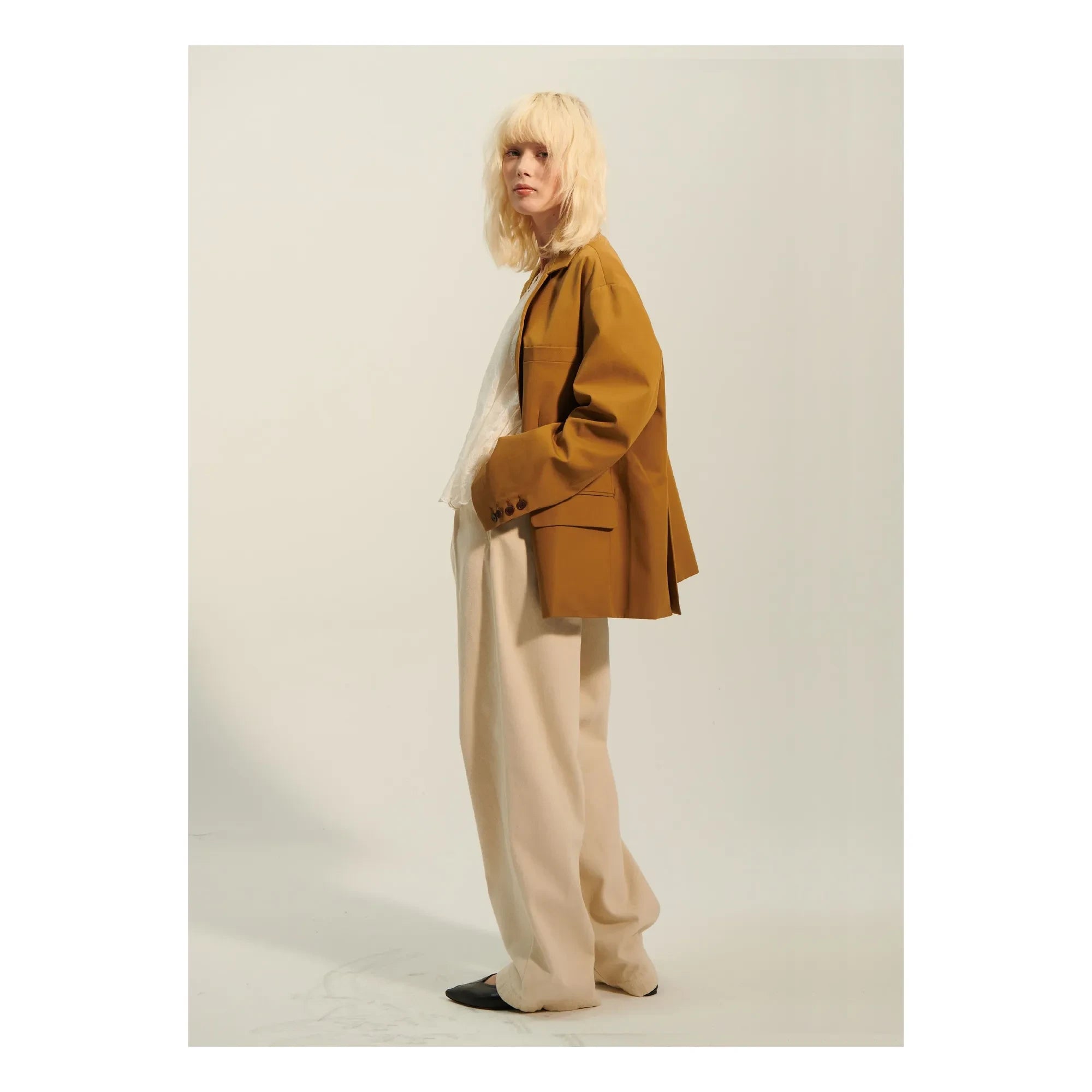 BELLEPIECE - Chaqueta de sastre Londres | Tabaco