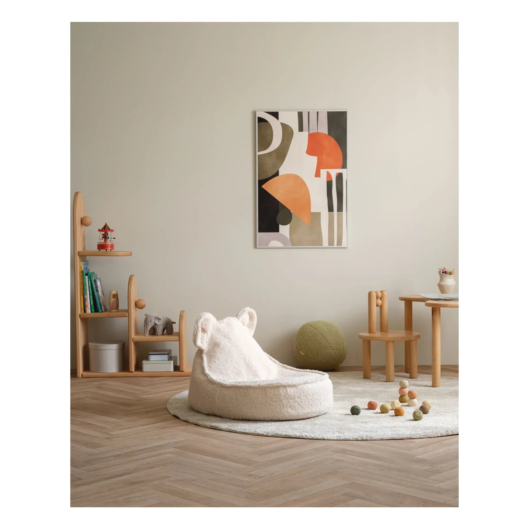 Wigiwama - Sillón Oso de Peluche | Crudo
