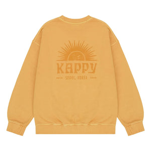 Kappy - Sudadera Sunny Wing Pigment | Amarillo