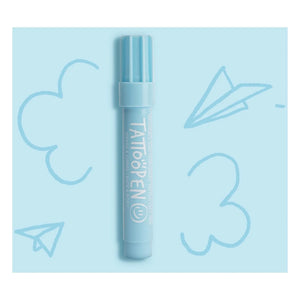 Nailmatic Kids - Bolígrafo de tatuaje | Azul claro
