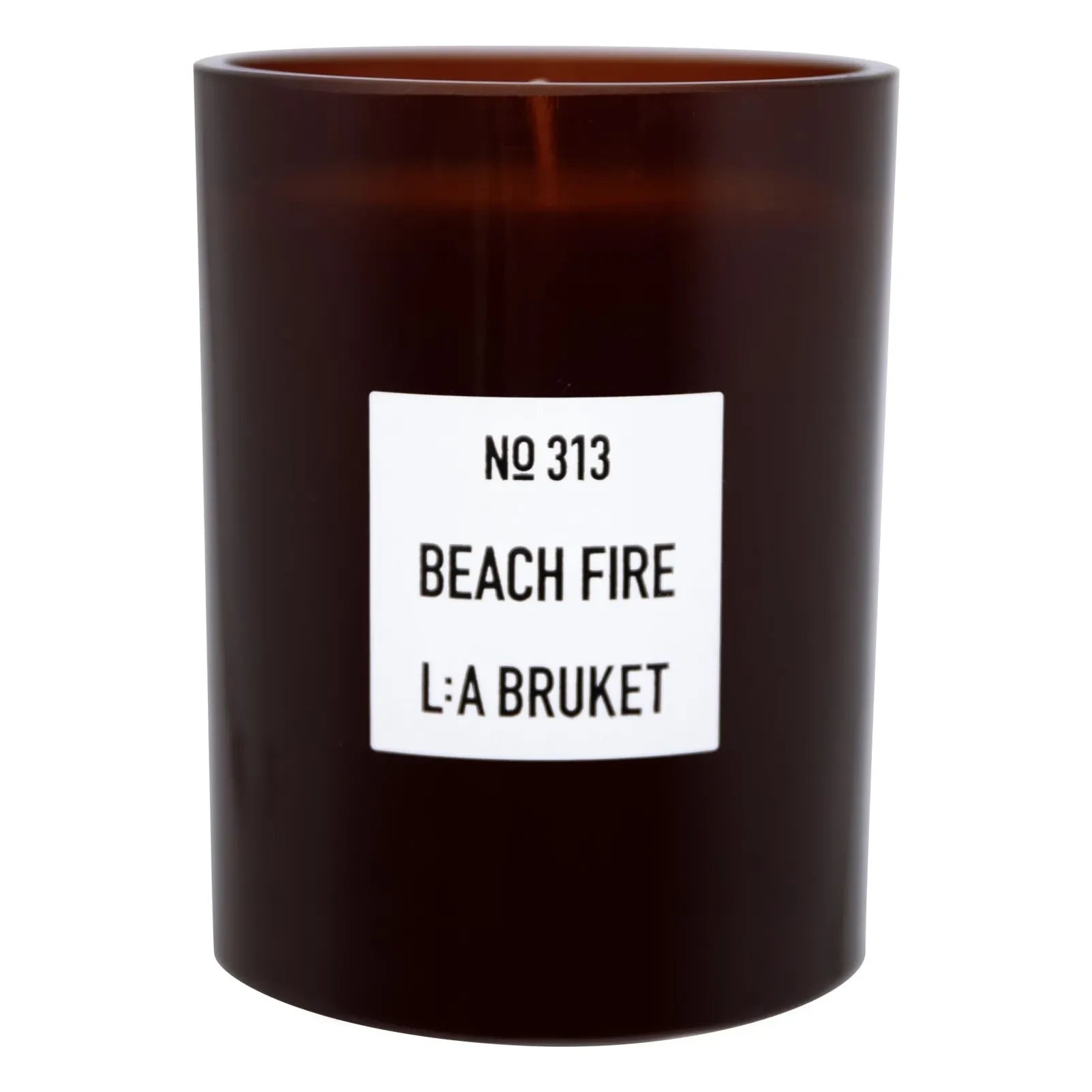 L:A BRUKET - Vela aromática Beach Fire - 260 g | Incoloro