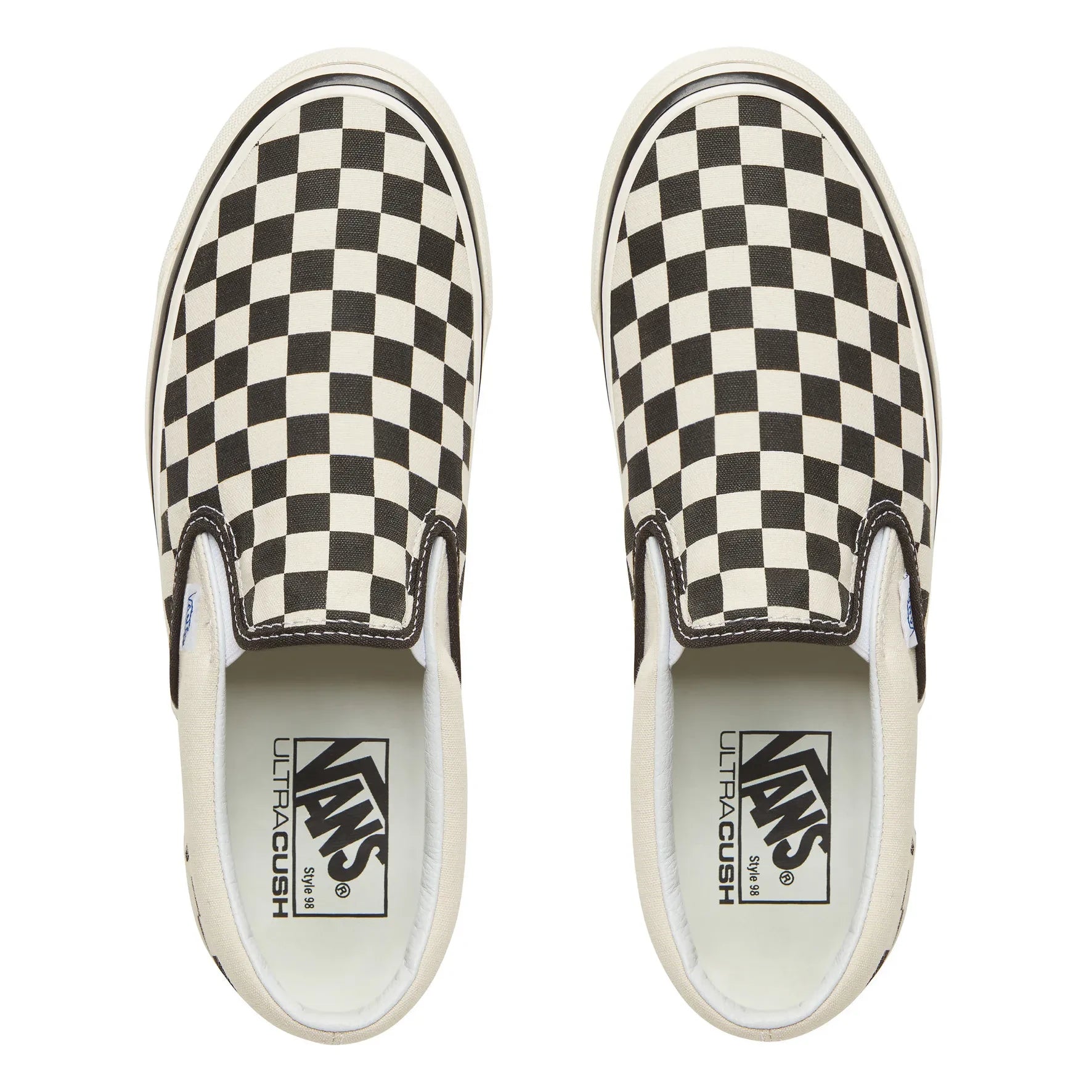 Vans - Zapatillas Checkerboard Classic Slip-On 98 DX | Negro